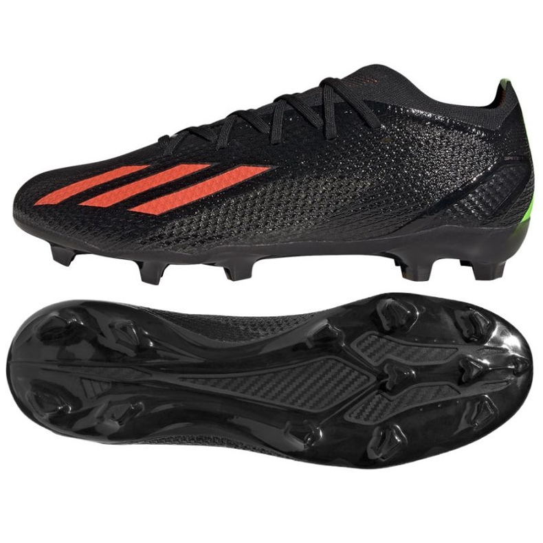 Ghete de fotbal Adidas X Speedportal.2 Fg M GW8449 negru negru