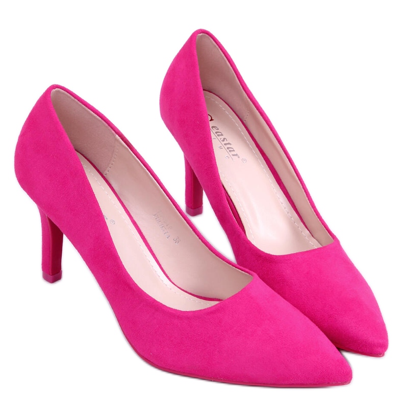 PA1 Tocuri înalte Eurielle Fuchsia clasice de damă roz