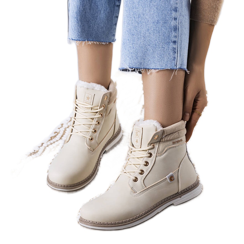 BM Cizme izolate bej de la Saylor