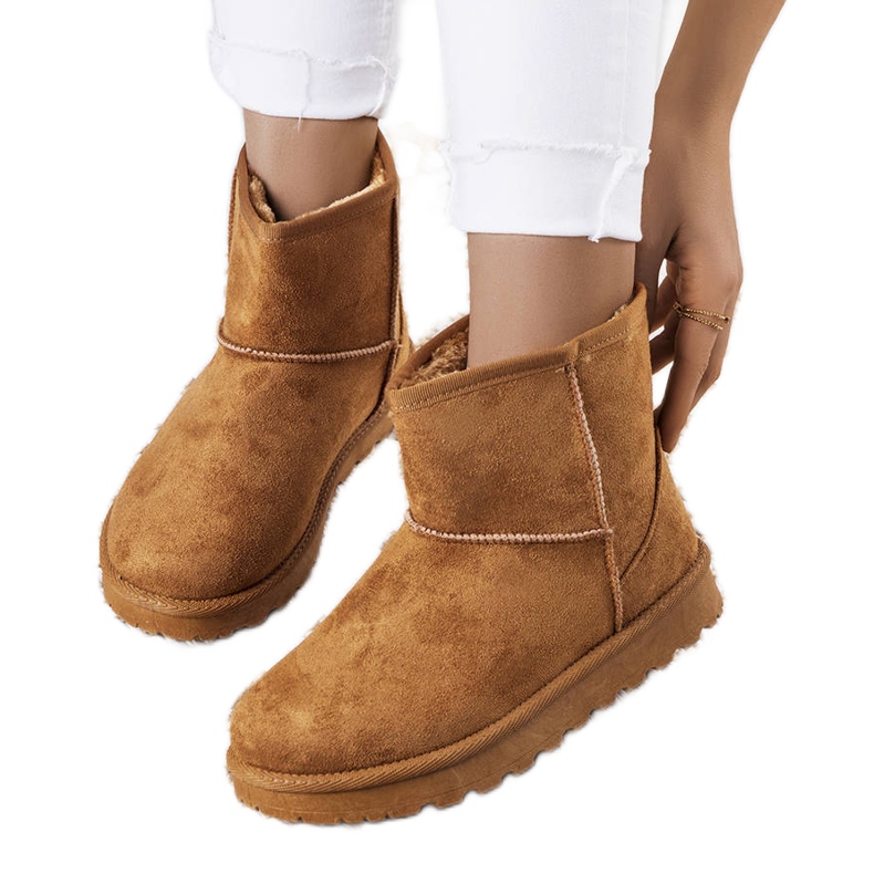 Cizme de zapada izolate maro Vago