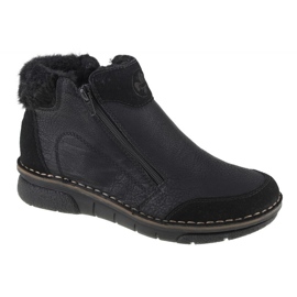 Pantofi Rieker Booties în 73352-00 negru