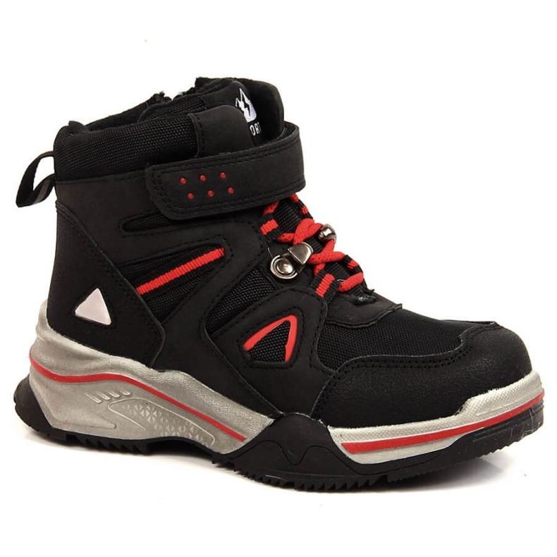 Cizme izolate din lana de oaie News Jr EVE383A negru