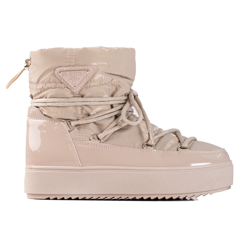 Cizme de zăpadă damă shelovet bej închis