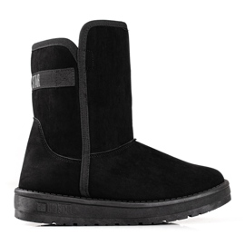 Mukluki Big Star pentru femei KK274618 negru Mukluki Big Star pentru femei KK274618 negru