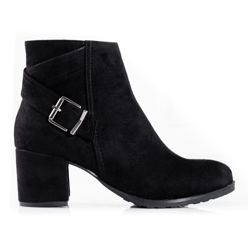 T.Sokolski Botine din piele intoarsa pe postul Sokolski negru