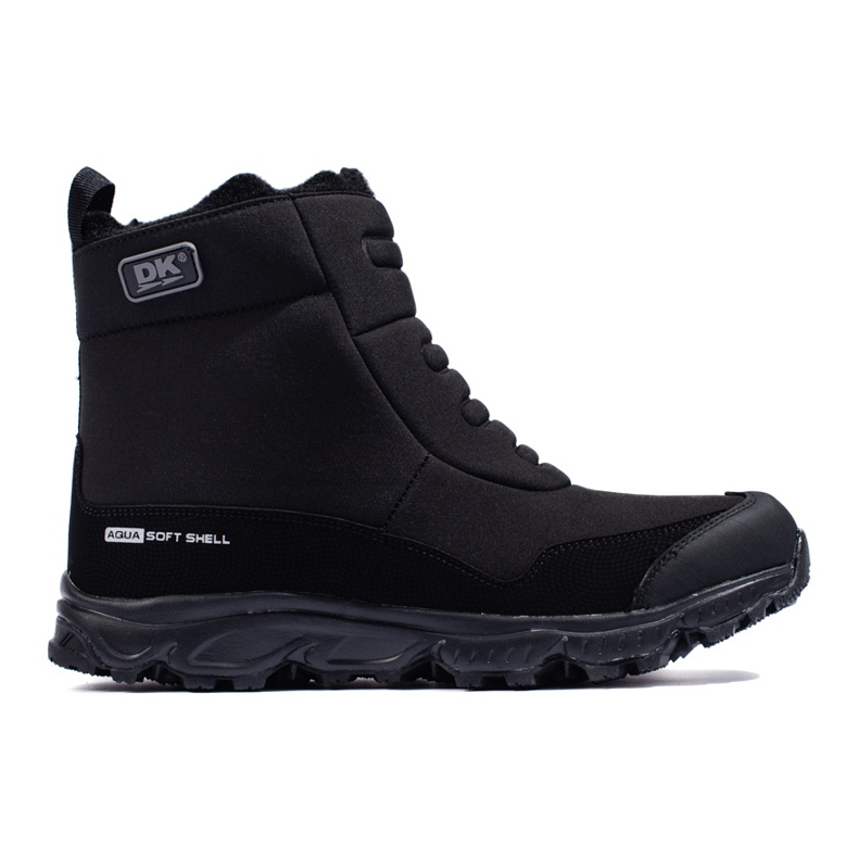 Pantofi de trekking pentru bărbați cu fermoar DK negru