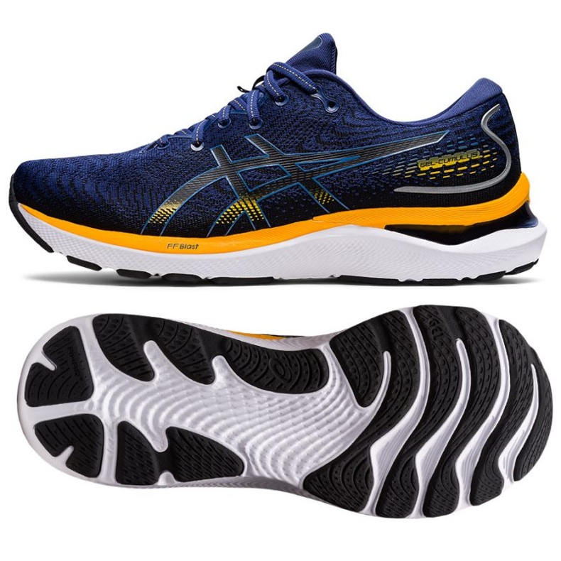 Pantofi de alergare Asics Gel Cumulus 24 M 1011B366 401 albastru