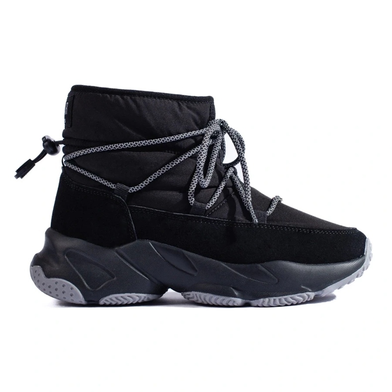 Cizme negre de zăpadă damă Big Star KK274274 negru