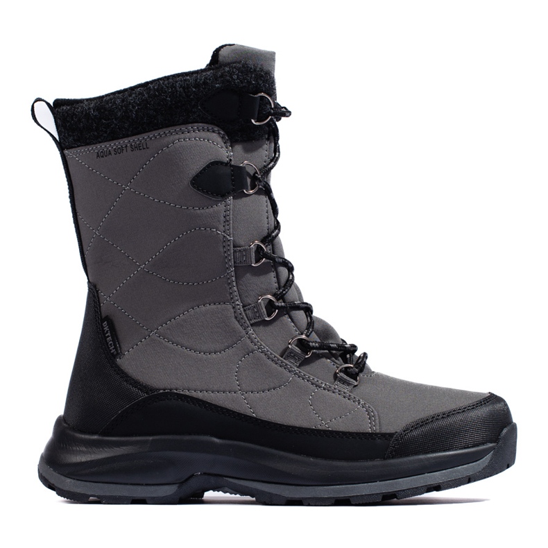 Pantofi de trekking cu șireturi DK impermeabili gri Pantofi de trekking cu șireturi DK impermeabili gri