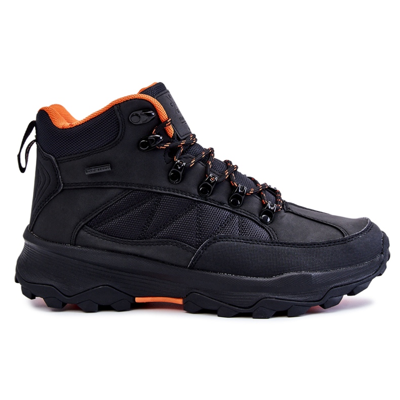 Cross Jeans Cizme de trekking calde pentru bărbați, blugi încrucișați KK1R4018C Negri negru