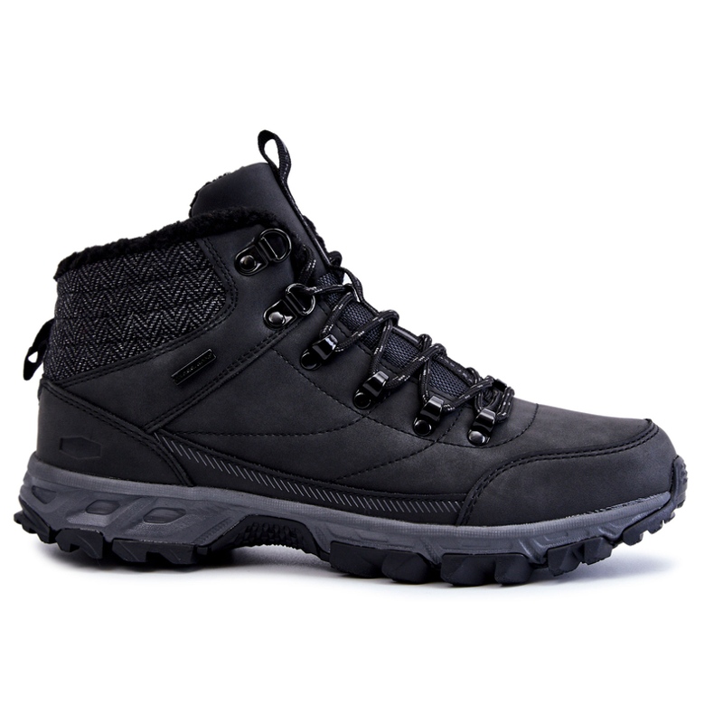 Cross Jeans Cizme calde pentru bărbați Pantofi de trekking Blugi încrucișați KK1R4022C Negru Cross Jeans Cizme calde pentru bărbați Pantofi de trekking Blugi încrucișați KK1R4022C Negru