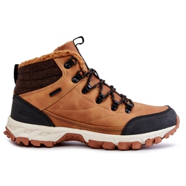 Cross Jeans Cizme Călduțe Bărbați Pantofi Trekking Blugi încrucișați KK1R4021C Camel maro