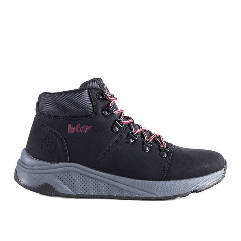 Lee Cooper Cizme izolate negre LCJ-22-31-1451 negru