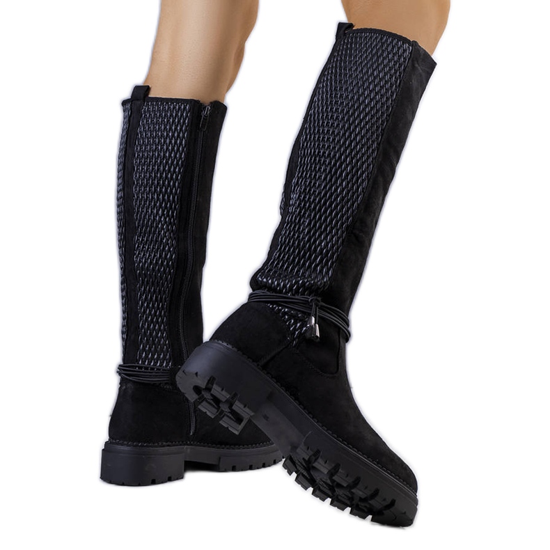 Cizme izolate negre de la Leale negru Cizme izolate negre de la Leale negru