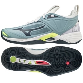 Pantofi Mizuno SS22 Wave Momentum 2 M V1GA211238 albastru albastru