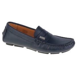 Boss Moccasin W J29288-849 pantofi albastru Boss Moccasin W J29288-849 pantofi albastru