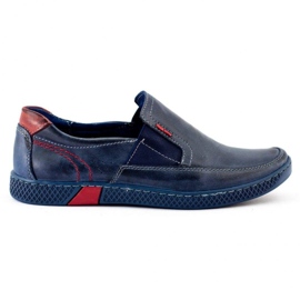 KOMODO Mocasini bărbați 912 bleumarin albastru KOMODO Mocasini bărbați 912 bleumarin albastru