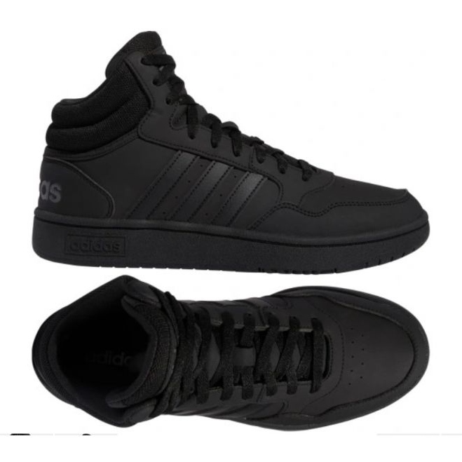 Pantofi Adidas Hoops 3.0 Mid Wtr GW6421 negru