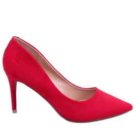 Belluci Stilote dama din piele intoarsa Tilda Red roșu Belluci Stilote dama din piele intoarsa Tilda Red roșu