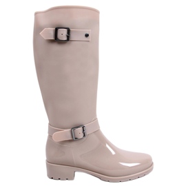 BM Galoșuri Split Beige bej BM Galoșuri Split Beige bej