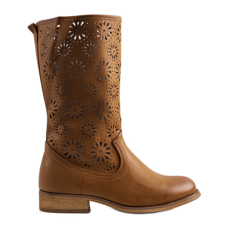 PA1 Cizme de copii maro Bitsis