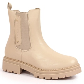 Cizme Jodhpur calduroase Laura La.Fi W PMR21 bej