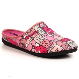 Papuci confortabili cu inserție detașabilă Inblu W ARC18A roz