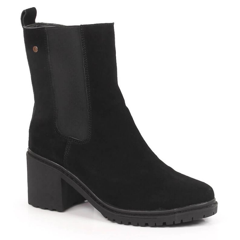 Cizme Chelsea calduroase pe post, izolate Filippo W PAW392A negru Cizme Chelsea calduroase pe post, izolate Filippo W PAW392A negru