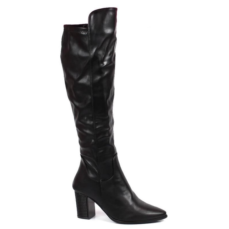 Cizme pe stâlp decorativ, izolat Filippo W PAW397 negru Cizme pe stâlp decorativ, izolat Filippo W PAW397 negru