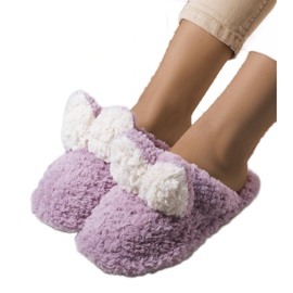 Papuci moale Rabit Purple violet Papuci moale Rabit Purple violet