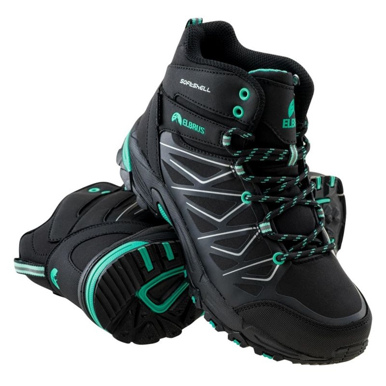 Pantofi Elbrus Mabby Mid Wp 92800280413 negru