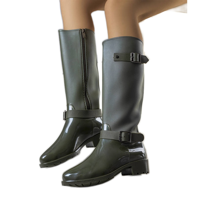 Cizme înalte verzi Lahti verde Cizme înalte verzi Lahti verde