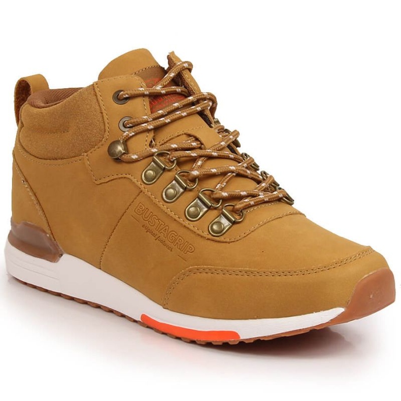 Pantofi din piele Jogger Bustagrip M MRM4C maro