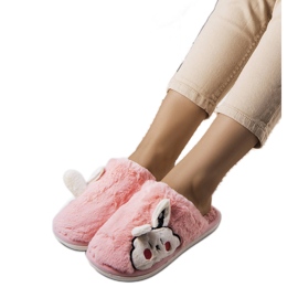 Papuci moale Half Bunny roz Papuci moale Half Bunny roz