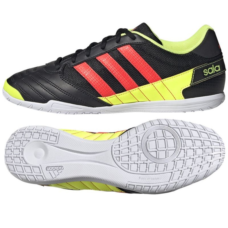 Pantofi de fotbal Adidas Super Sala In M HR0151 negru negru