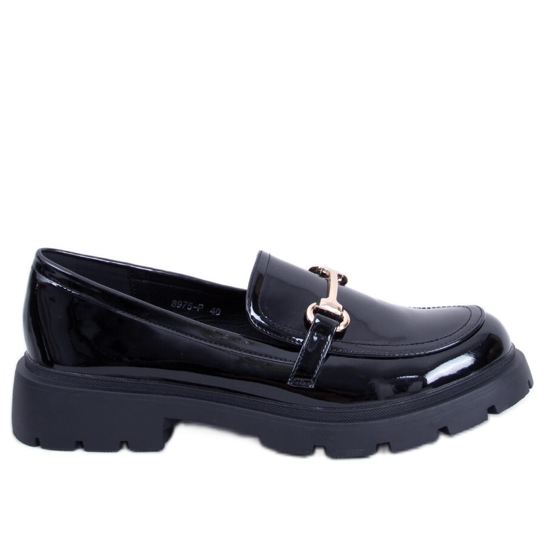 PA1 Mocasini de dama Bridget Black negru