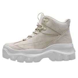 Pantofi de iarna 4F Luna 4FAW22FWINF008 83S bej Pantofi de iarna 4F Luna 4FAW22FWINF008 83S bej