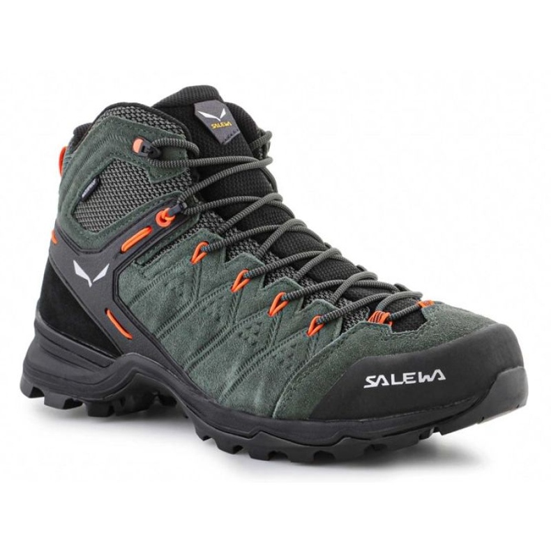 Pantofi Salewa Ms Alp Mate Mid Wp 61384-5400 verde