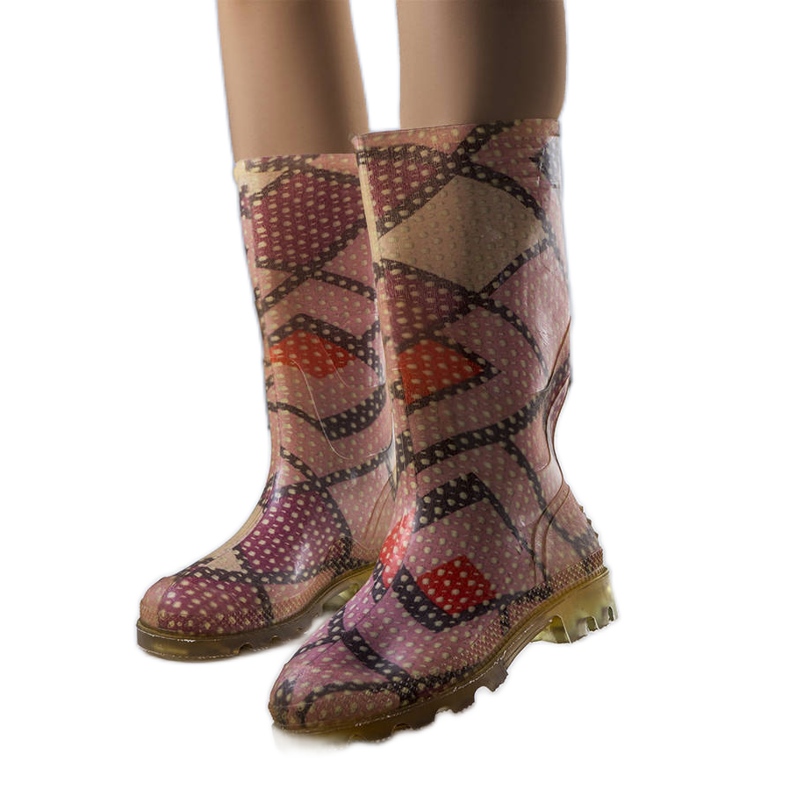 Cizme înalte roz de la Massby Cizme înalte roz de la Massby