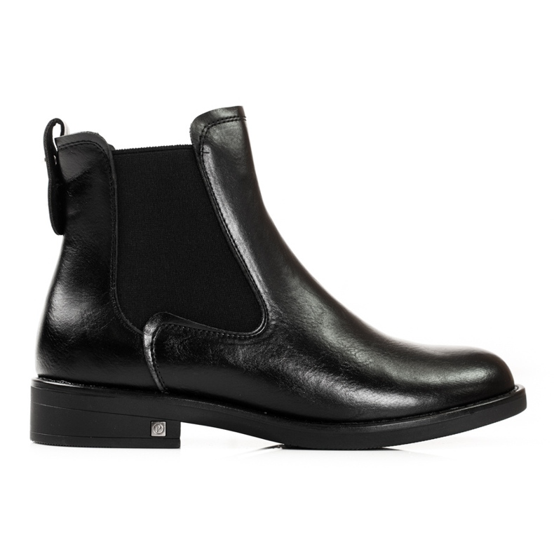 W. Potocki Cizme Jodhpur dama cu izolatie Potocki neagra negru W. Potocki Cizme Jodhpur dama cu izolatie Potocki neagra negru