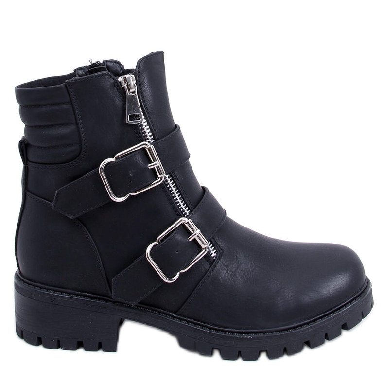PA1 Cizme militare Terry Black negru PA1 Cizme militare Terry Black negru