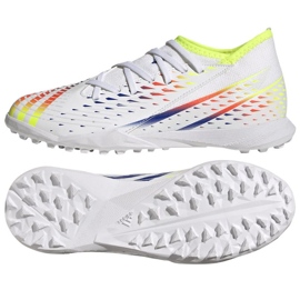 Pantofi de fotbal Adidas Predator Edge.3 Tf Jr GV8502 alb alb Pantofi de fotbal Adidas Predator Edge.3 Tf Jr GV8502 alb alb