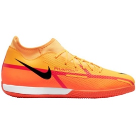 Pantofi de fotbal Nike Phantom GT2 Academy Df Ic M DC0800-808 negru portocale si rosii