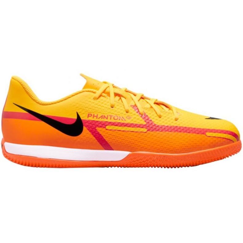 Pantofi de fotbal Nike Phantom GT2 Academy Ic Jr DC0816-808 portocale portocale si rosii
