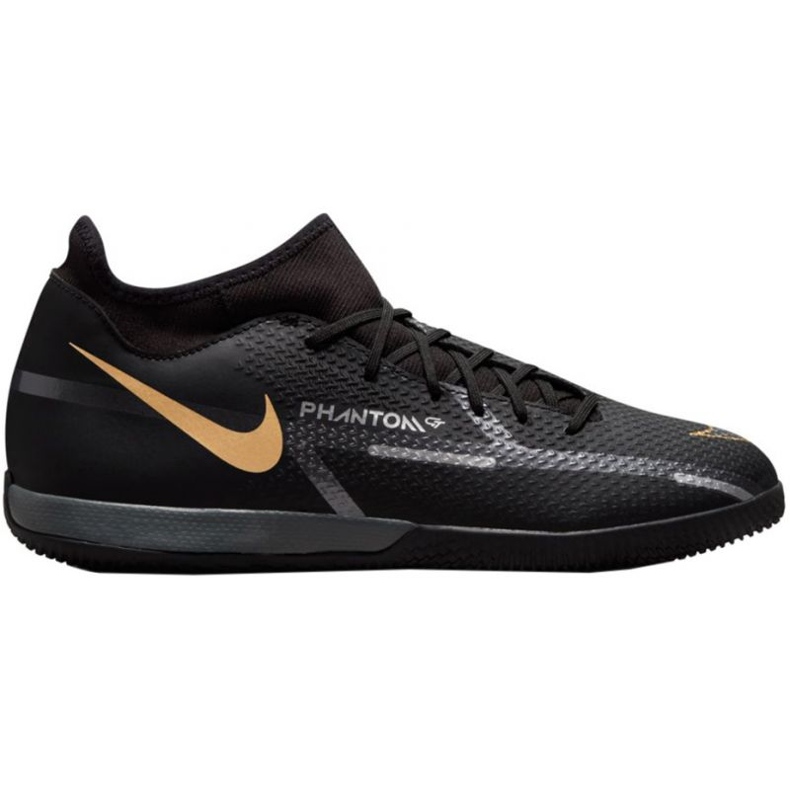 Pantofi de fotbal Nike Phantom GT2 Academy Df Ic M DC0800-007 negru negru Pantofi de fotbal Nike Phantom GT2 Academy Df Ic M DC0800-007 negru negru