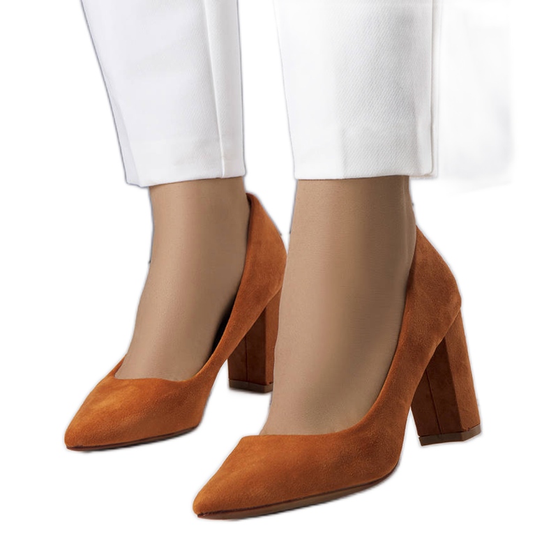 PA1 Pompe maro cu toc de la Achela