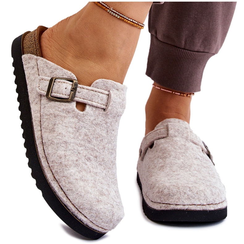 Papuci Preventivi Dama Inblu DJ-07-002 Bej