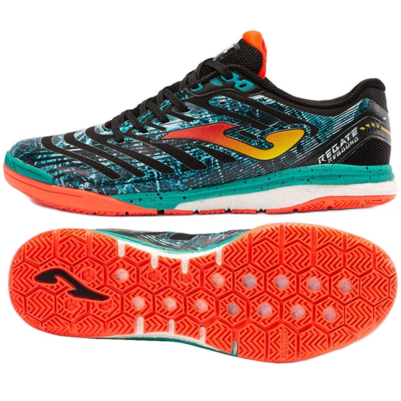 Cizme de fotbal Joma Regate Rebound 2201 In M RREW2201IN negru albastru multicolor multicolor