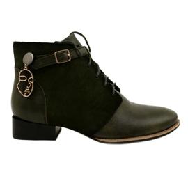 Cizme din piele de damă Maciejka 5743A-09 verde Cizme din piele de damă Maciejka 5743A-09 verde
