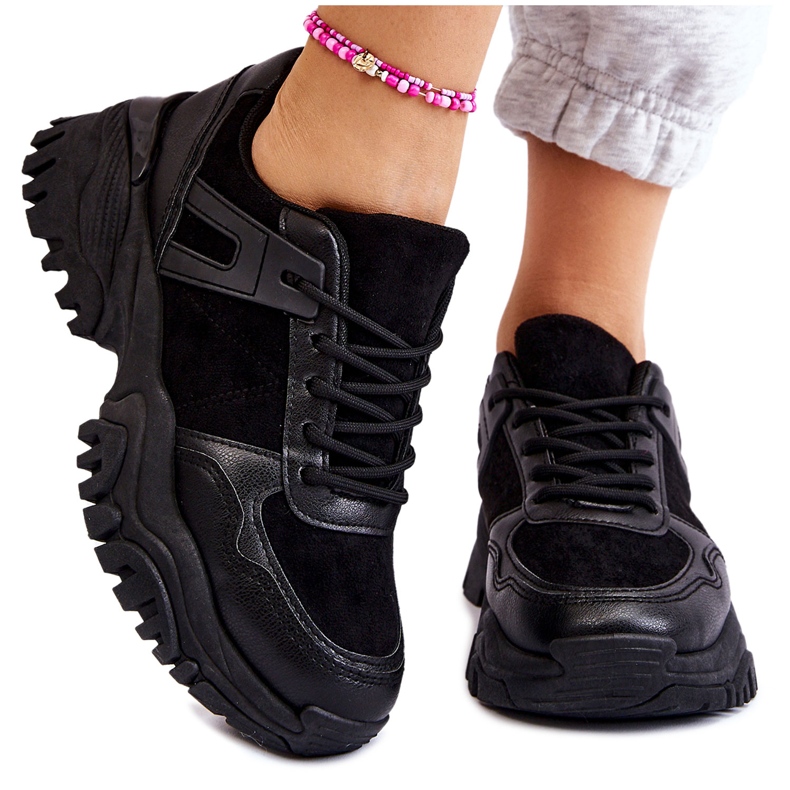 PG1 Pantofi sport la modă Pantofi sport negri Frezio negru